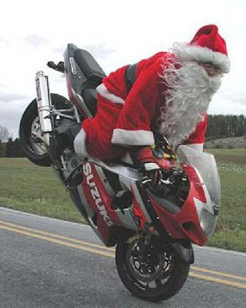 Pere Noel s'entraine deja-humourenvrac